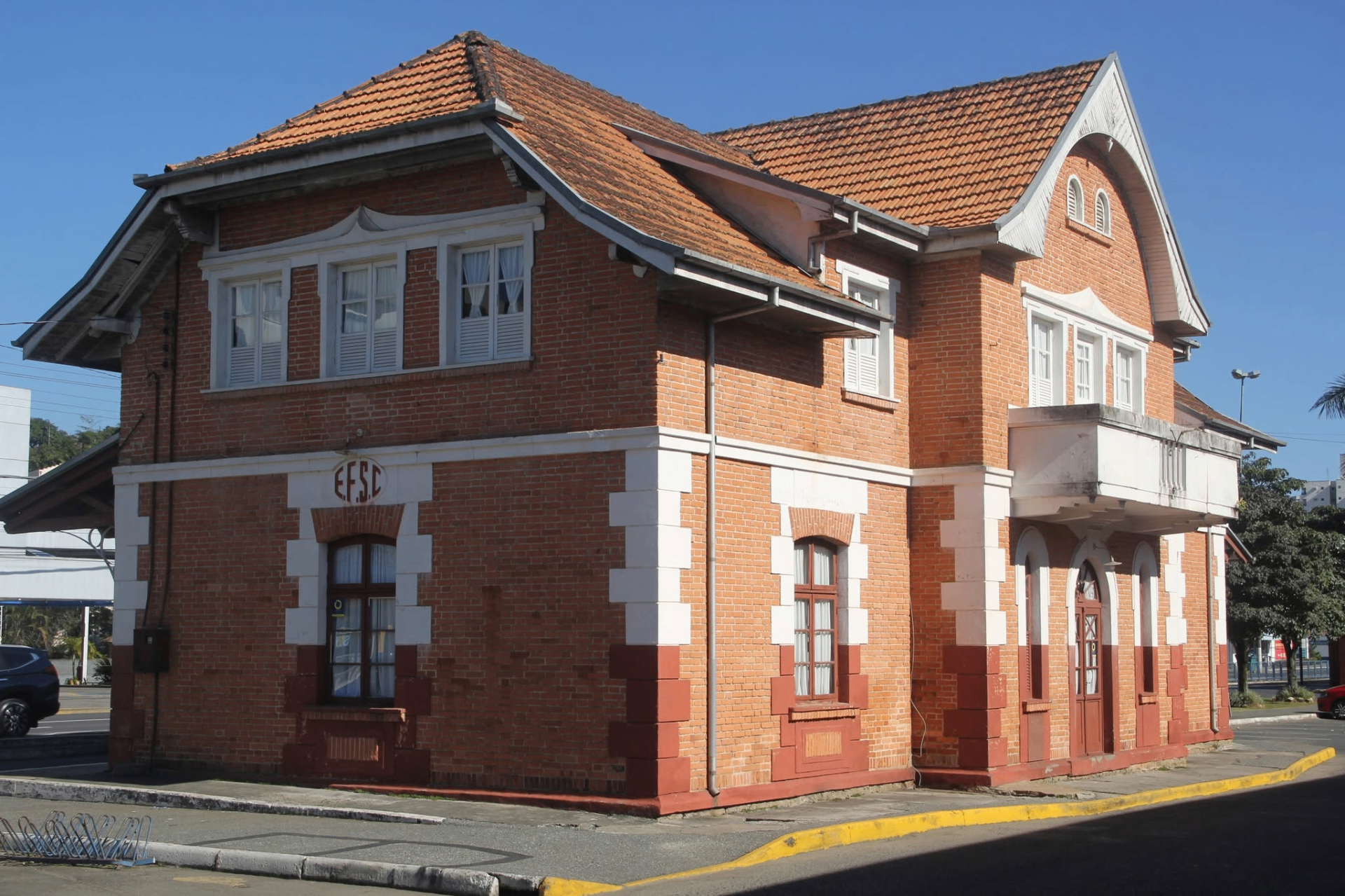 Antiga Estação Ferroviária, hoje sede do Museu Histórico Victor Lucas
