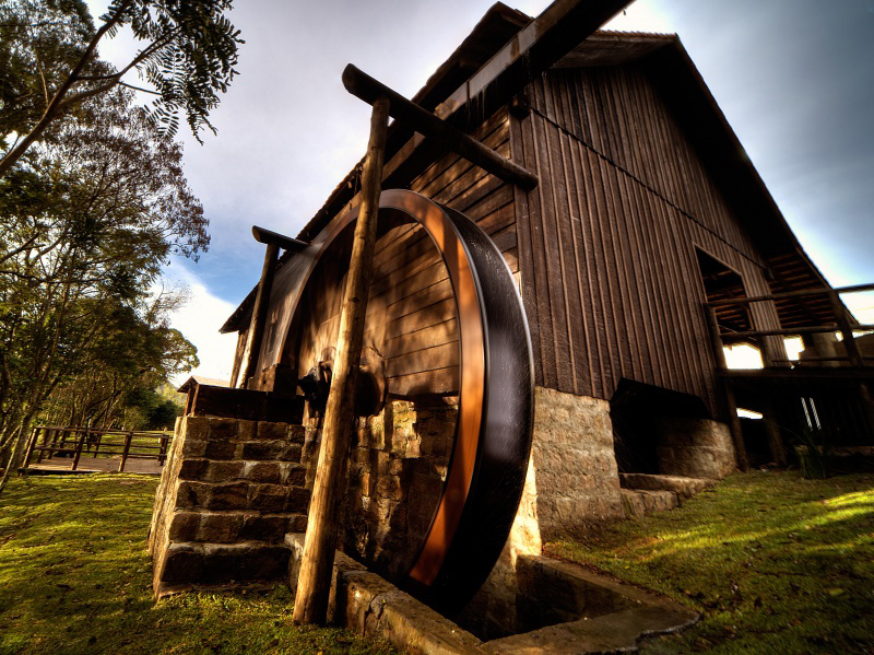 Roda d'água do Museu da Madeira